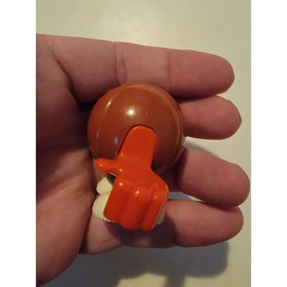 Tomy HOP-A-LONG HOOPSTER Wind-Up Basketball Vintage 1981 Vtg 1980s Toy Ball